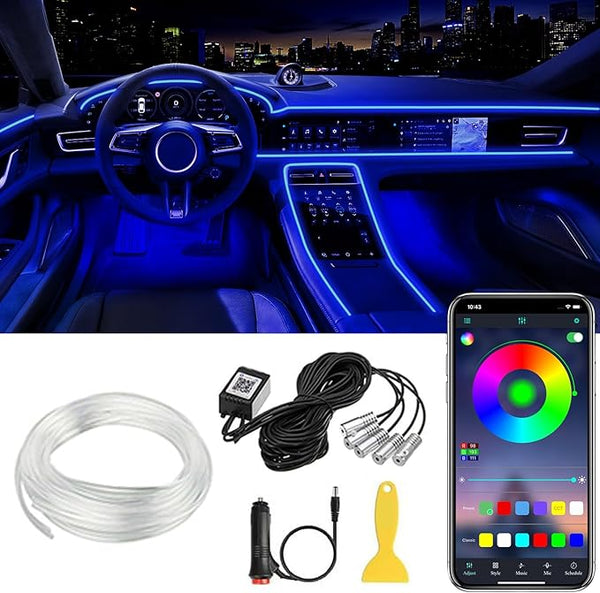 Universal RGB Atmosphere Interior LED Strip Kit