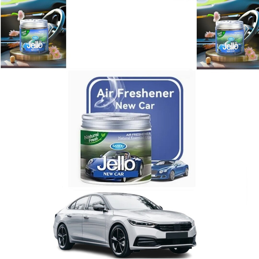 Jello New Car Gel Air Freshener (1 Pc)