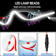 LED Hood Light Strip – Dynamic Scan DRL (Universal, White)