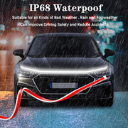 LED Hood Light Strip – Dynamic Scan DRL (Universal, White)