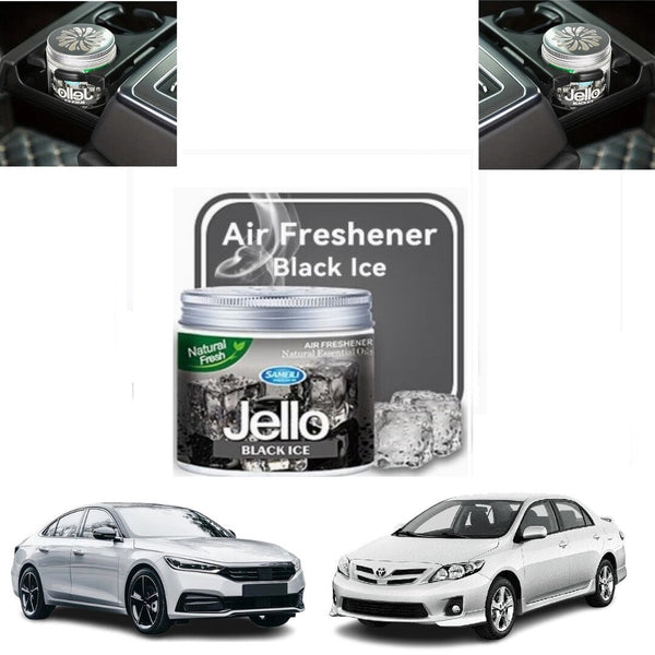 Jello Black Ice Gel Air Freshener (1 Pc)