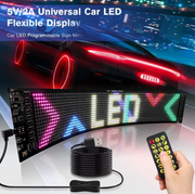 Flexible Matrix LED Display Panel – Bluetooth App Emoji Screen (1 Pc)