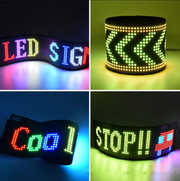 Flexible Matrix LED Display Panel – Bluetooth App Emoji Screen (1 Pc)