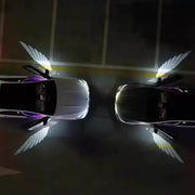 Angel Wing LED Side Mirror Projection Lights – Dynamic Welcome Lamp (2 Pcs)